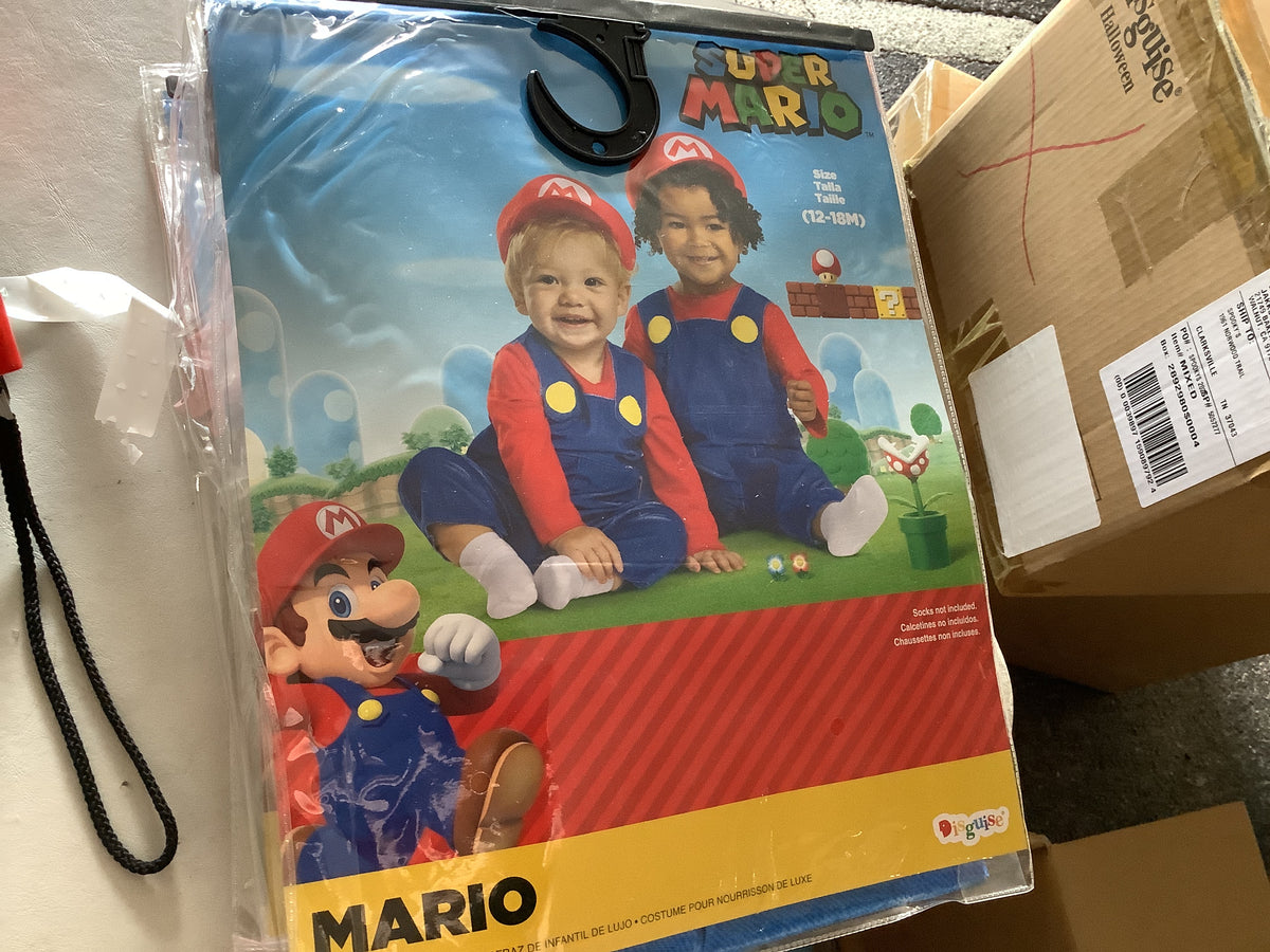 *Super Mario -Mario - Deluxe Infant (12-18M)
