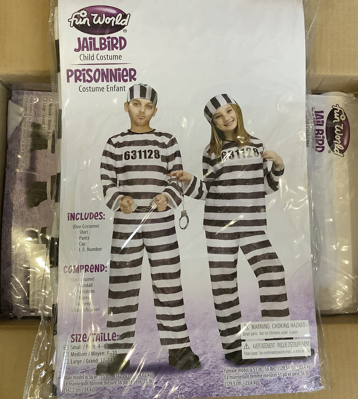 JailBird - Child Medium (8-10)