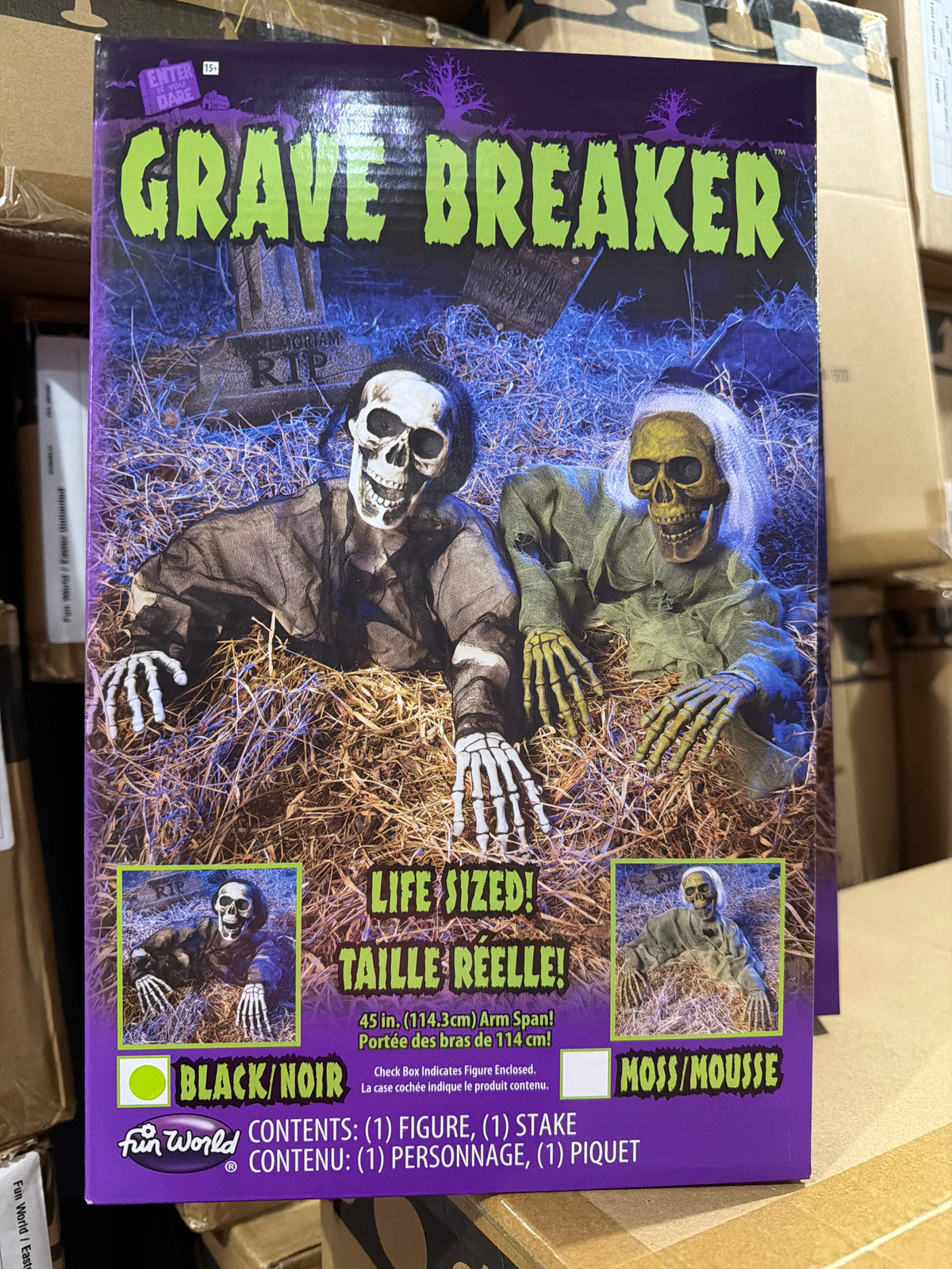 Grave Breaker - Skeleton (Black)