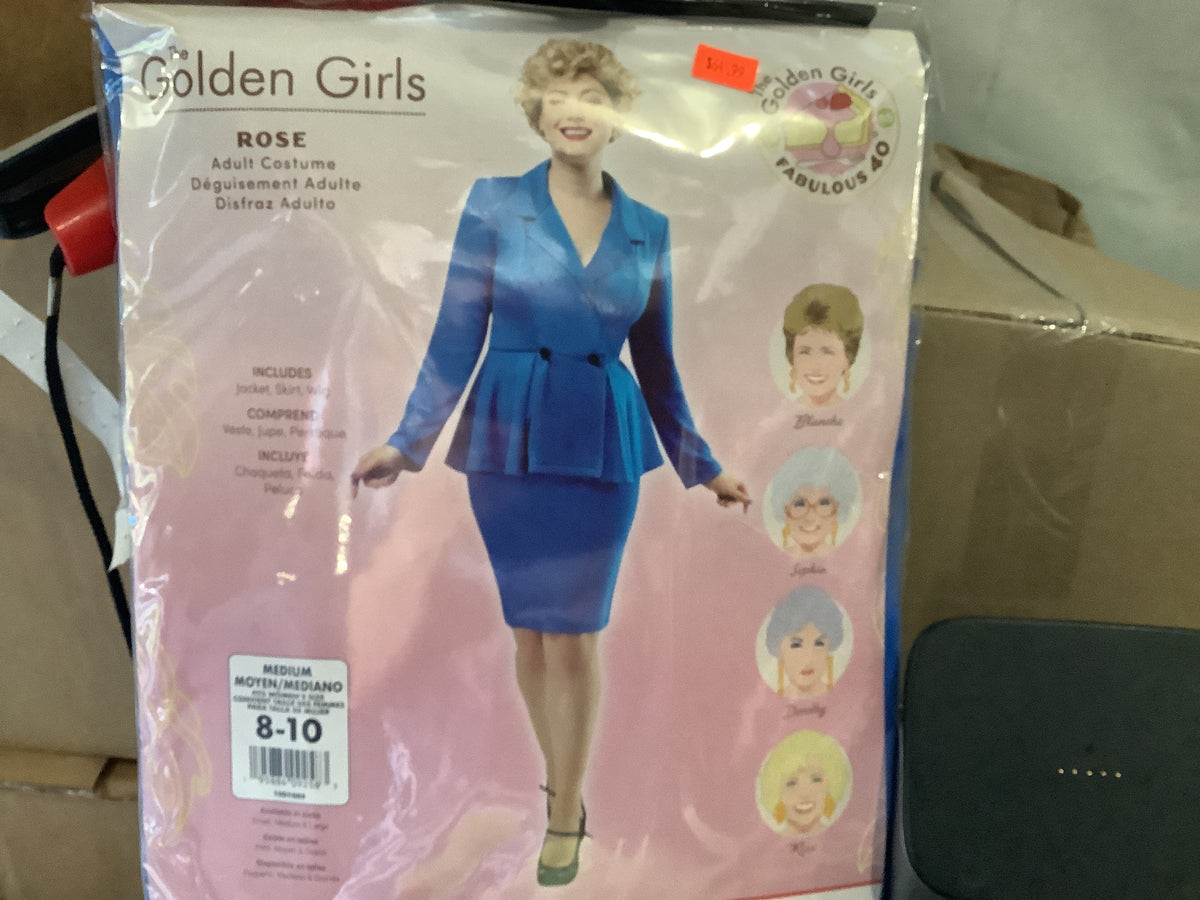 *The Golden Girls -Rose - Adult Medium (8-10)