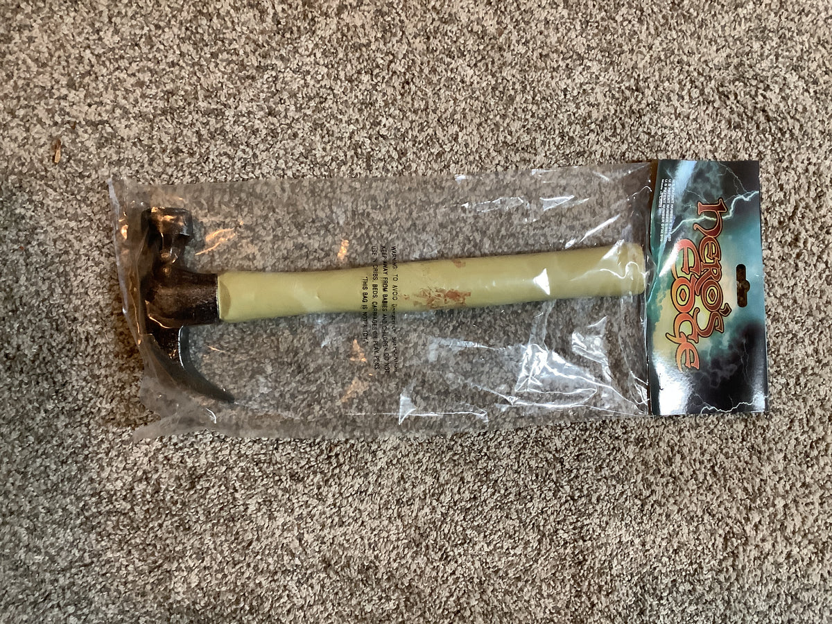 Foam Bloodied Claw Hammer