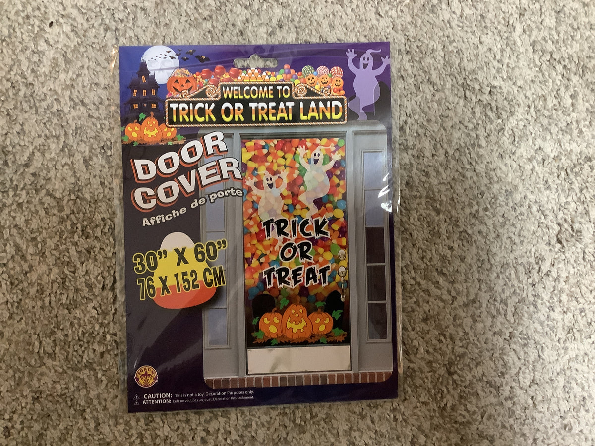 Trick or Treat Land Door Cover
