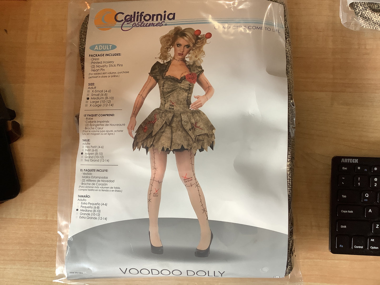 *Voodoo Dolly - Adult XL (12-14)