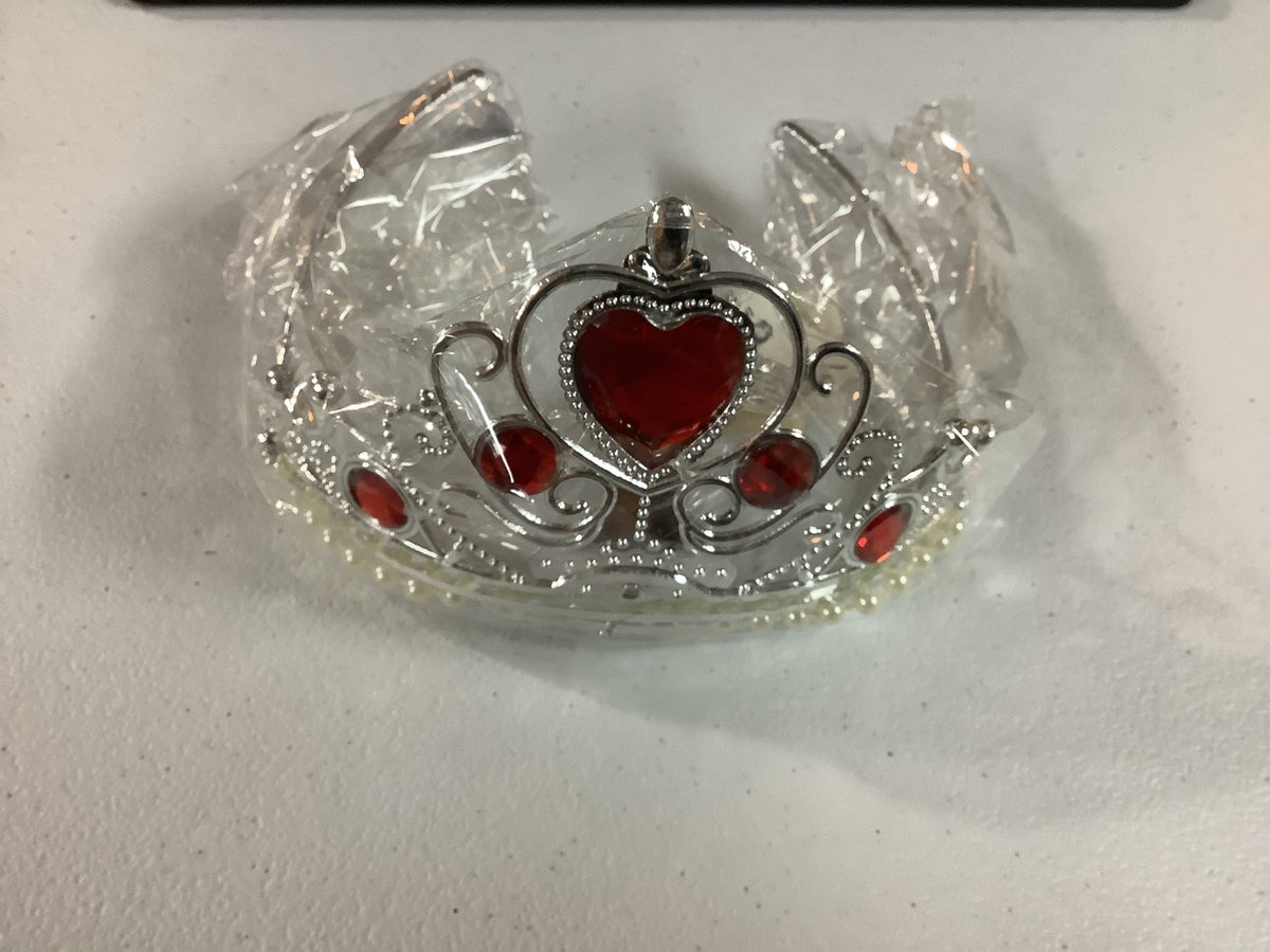 Silver Crown w/Ruby Stone