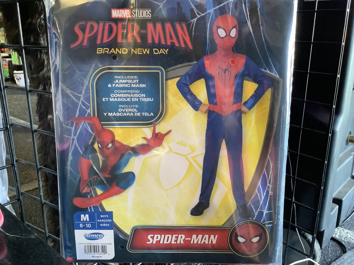 Spider-Man Jumpsuit - Child Large (12-14)