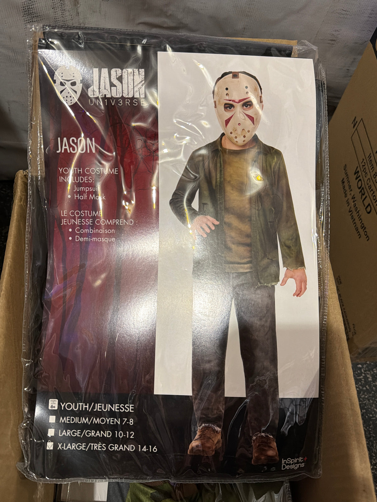 Jason Universe- Jason Jumpsuit - Child XL (14-16)