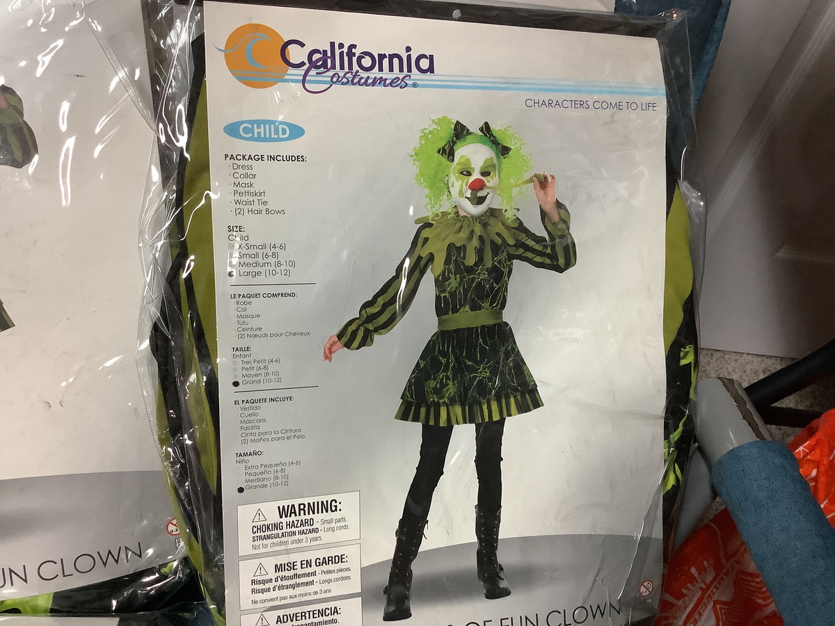 Snots of Fun Clown - Child XS (4-6)