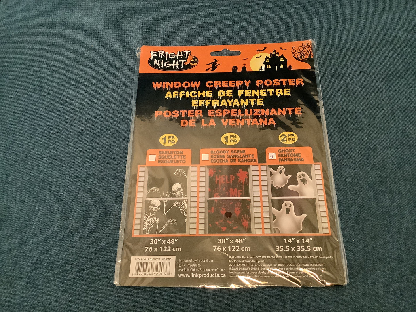 Window Creepy Corner Poster