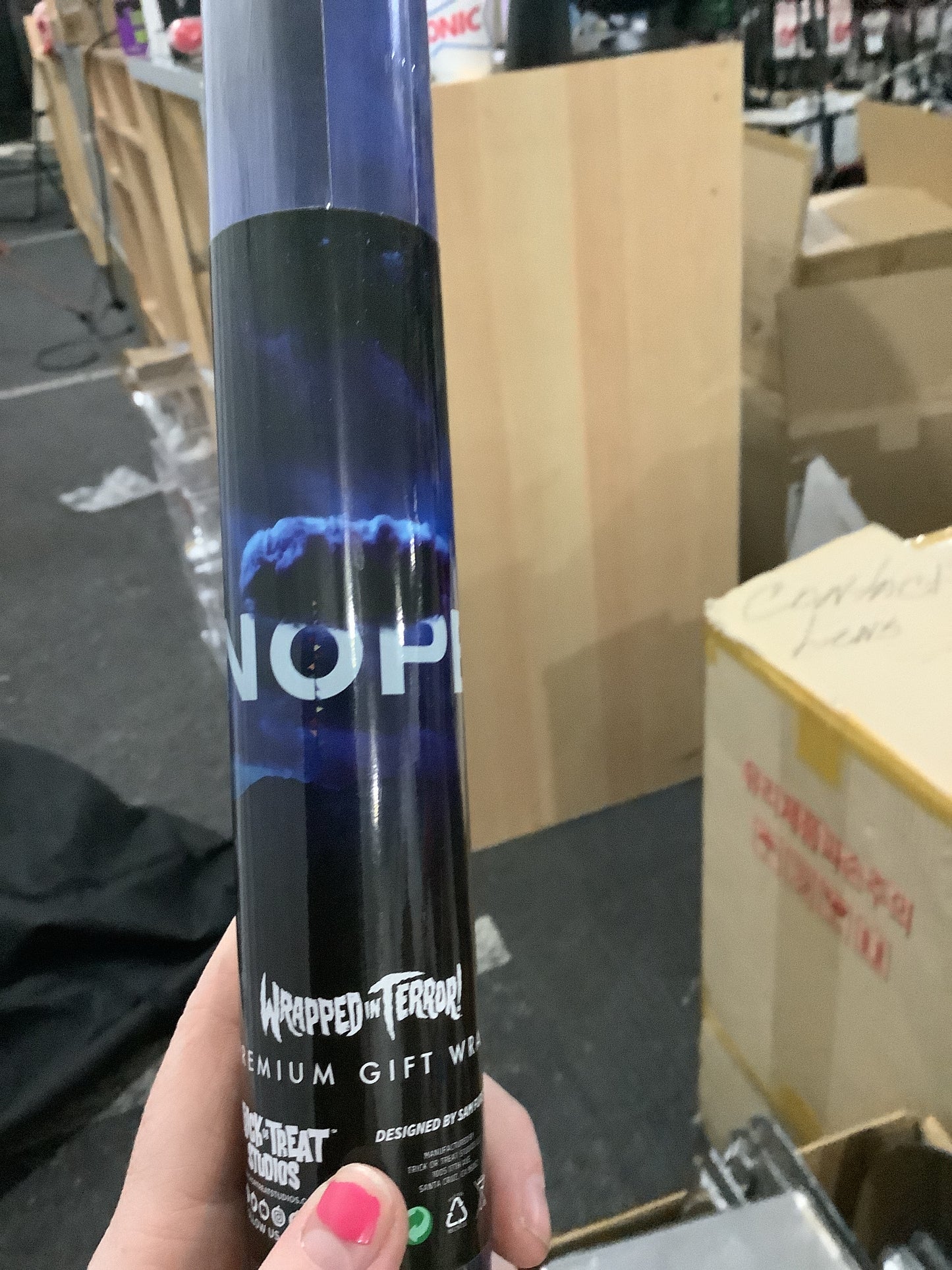 Nope Cloud Wrapping Paper