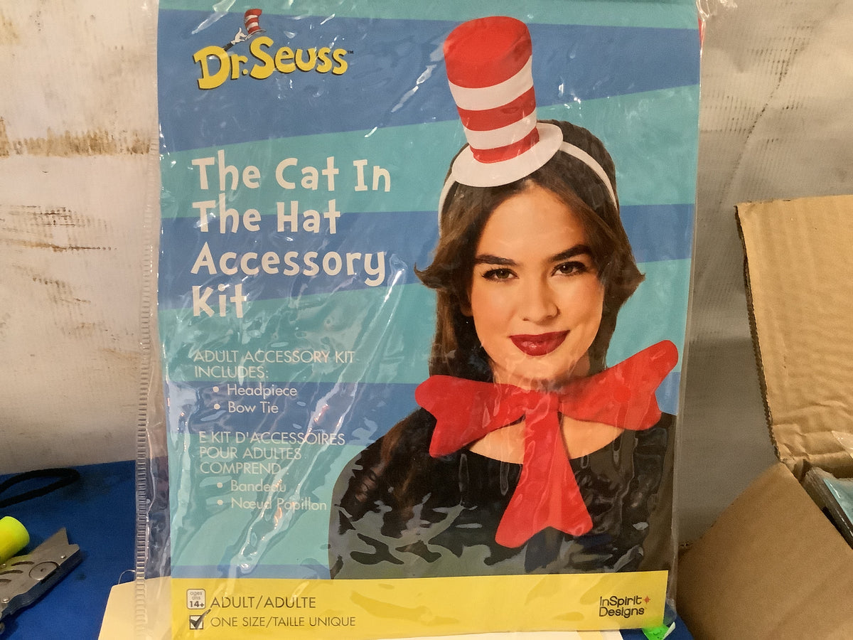 Dr. Seuss Cat in the Hat Accessory Kit - Adult One Size