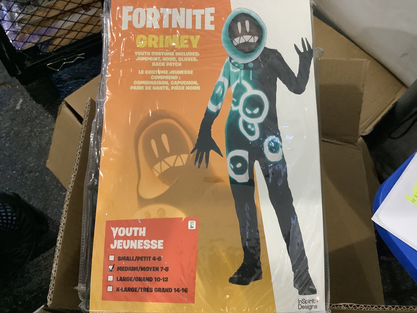 Fortnite Grimey - Child Medium (7-8)