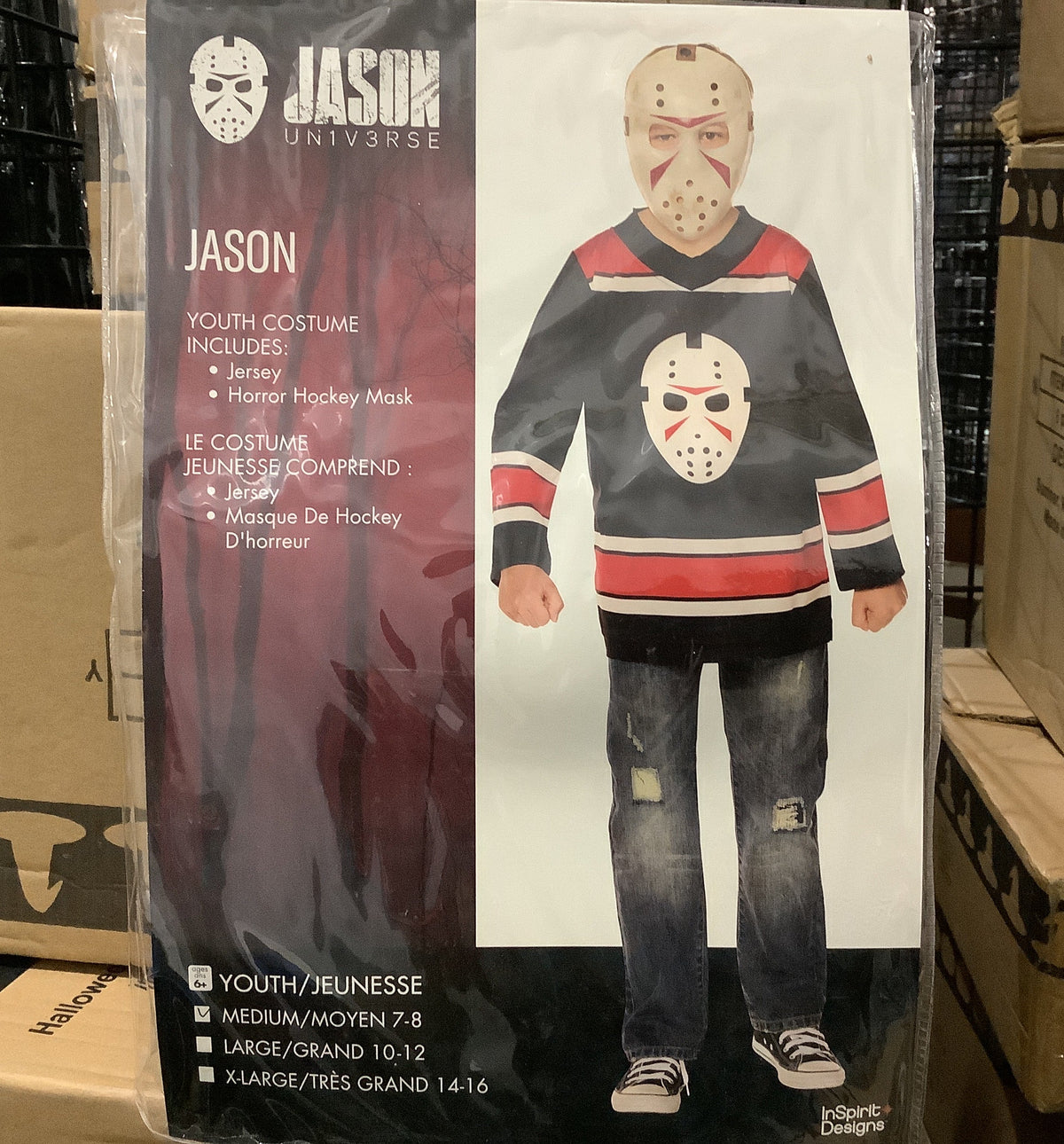 Jason Universe - Jason Jersey w/ Mask - Child Small (4-6)