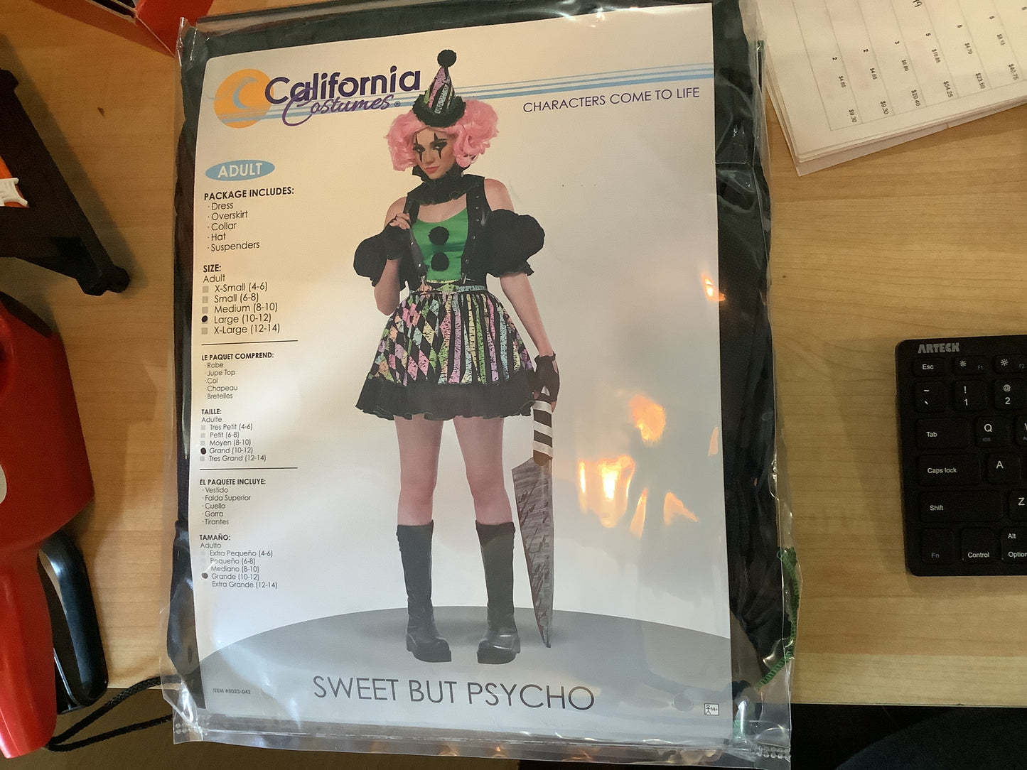 Sweet But Psycho - Adult X-Small (4-6)