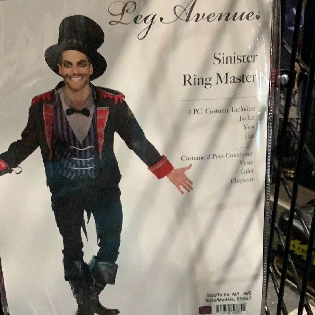 *Sinister Ring Master - Adult
