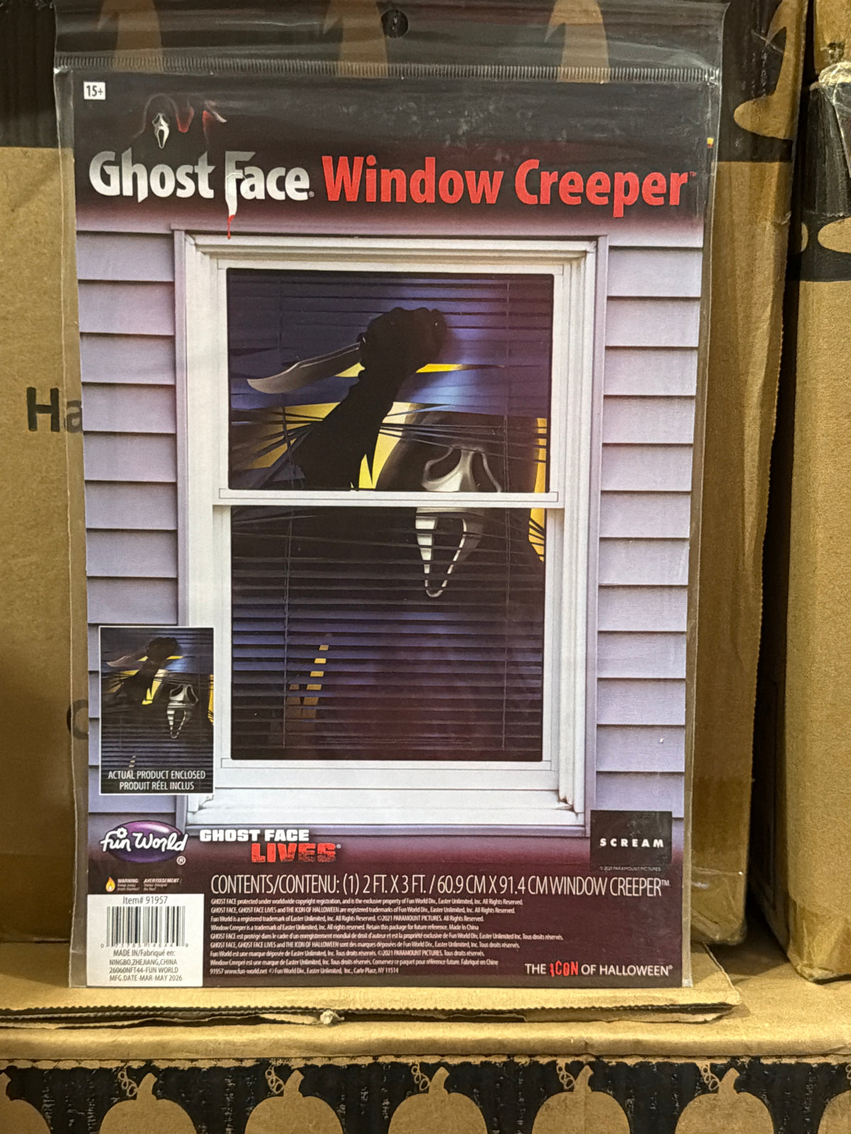 Window Creeper - Ghost Face