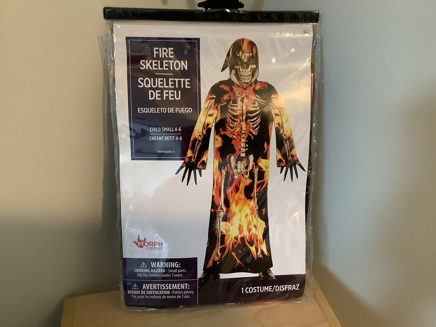 Fire Skeleton - Child LG