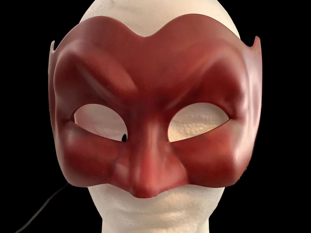 Red Hard Shell Half Mask