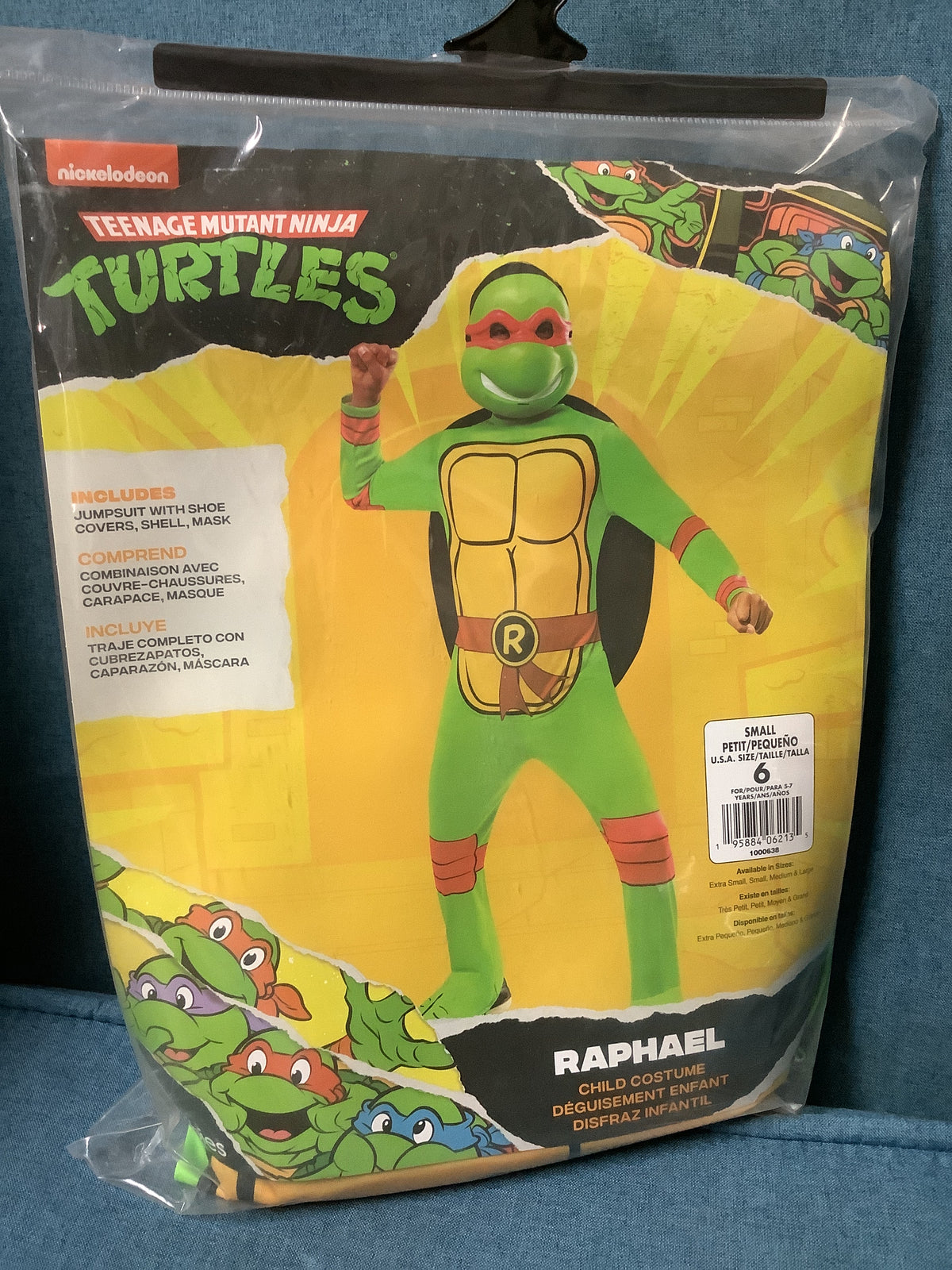 Teenage Mutant Ninja Turtles - Raphael - Child - Small (6)