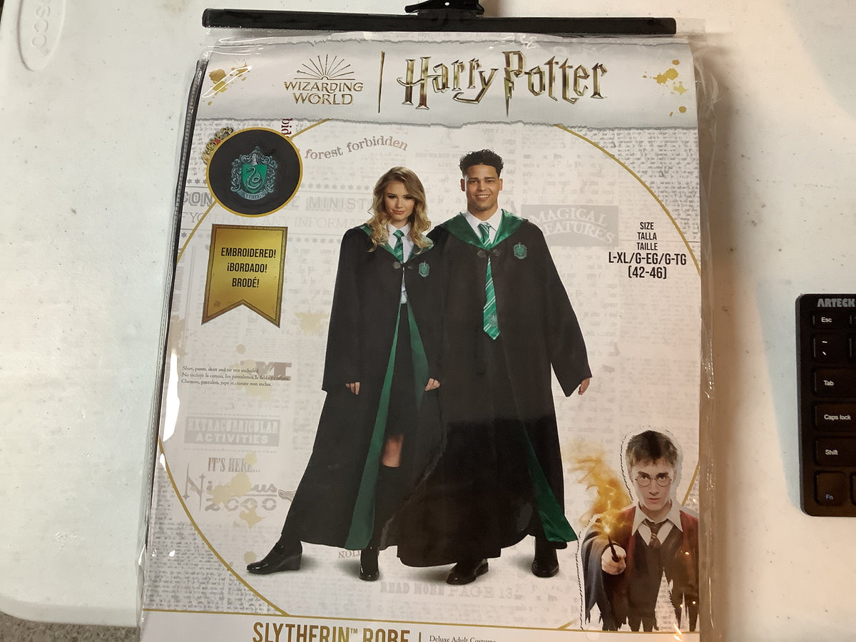 Harry Potter - Slytherin Robe Deluxe - Adult Large/X-Large (42-46)