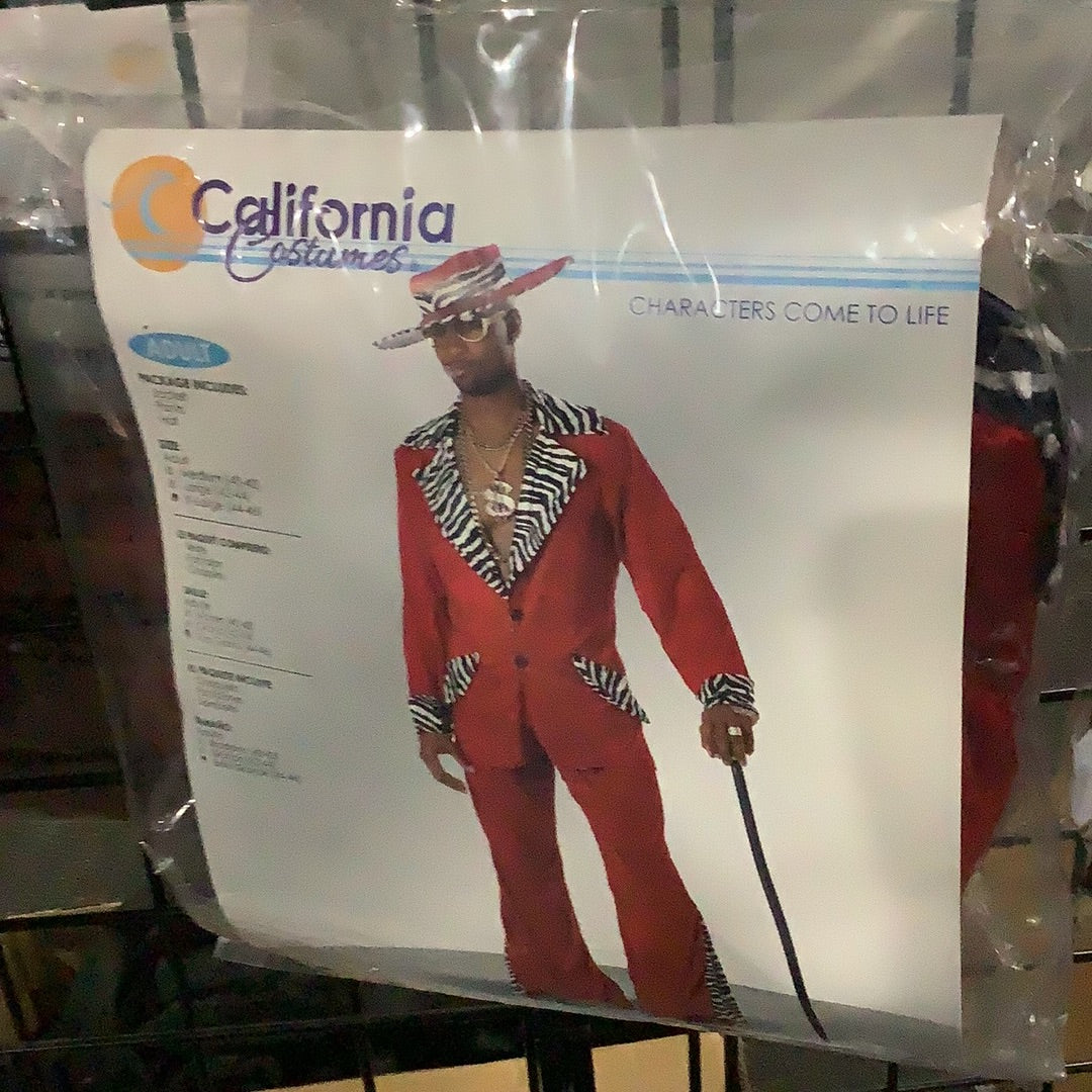 Pimp - Red - Adult