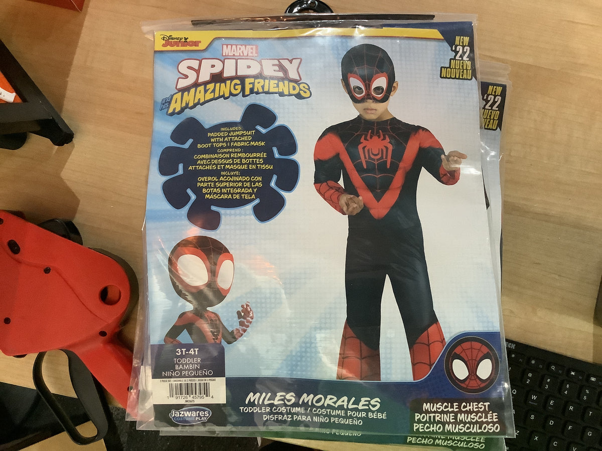 Marvel Spidey Muscle Chest 3T-4T