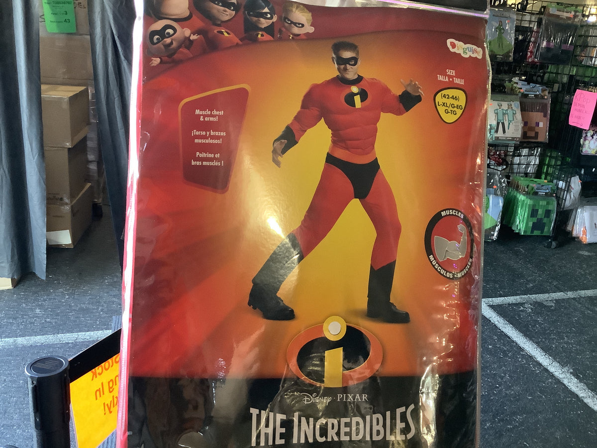 The Incredibles - Mr. Incredible Muscle - Adult L/XL (42-46)