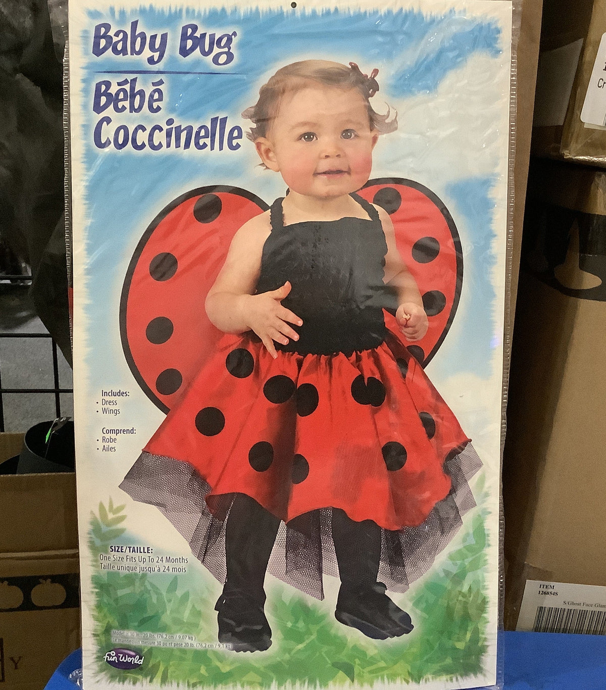 Baby Bug (Ladybug) - Infant One Size (up to 24 mo)