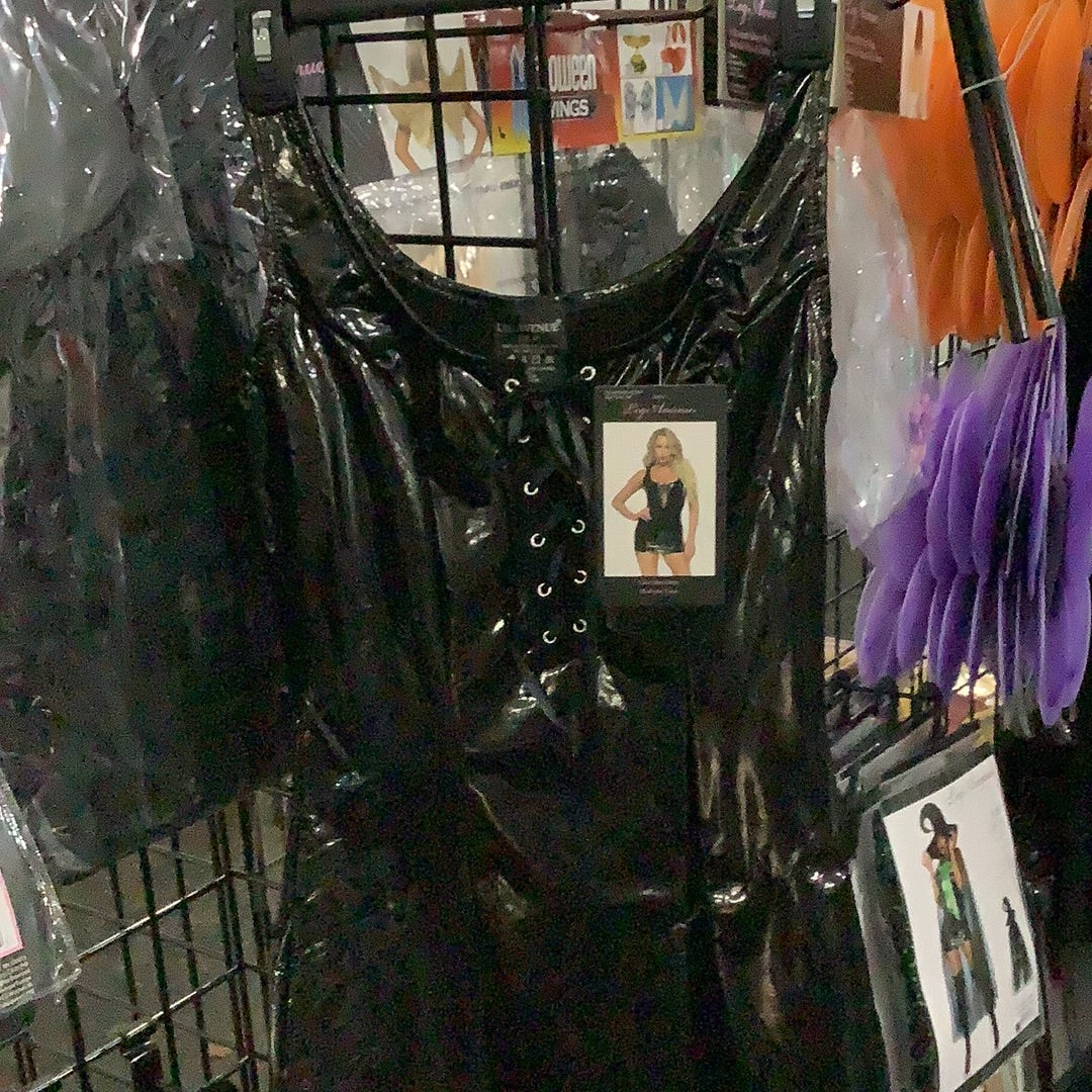 Vinyl Mini Dress - Adult X-Large