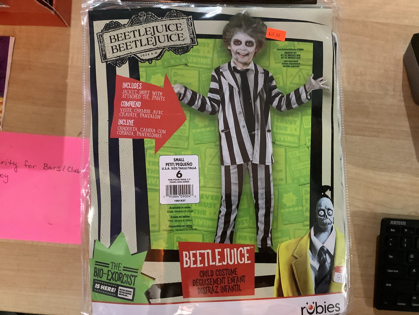 *Beetlejuice - Child Medium (7-8)
