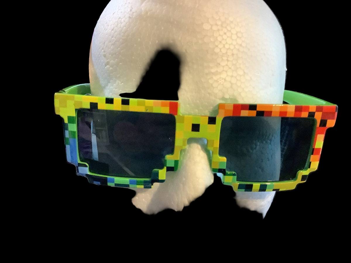 Pixel Sunglasses - Rainbow