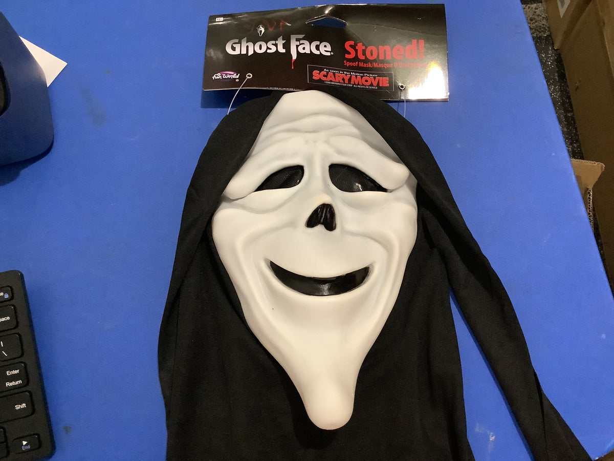 Scary Movie Ghost Face “Stoned!” Mask - Adult One Size