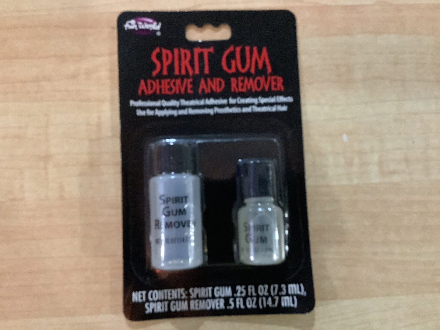 Spirit Gum Adhesive and Remover