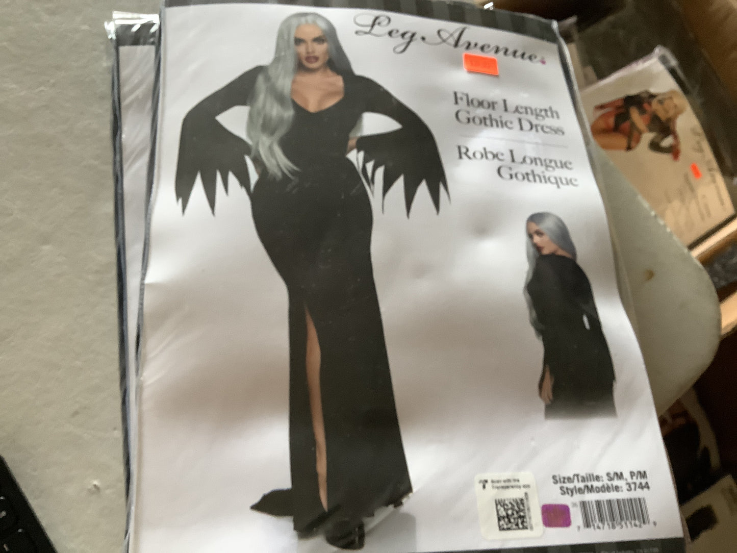 Floor Length Gothic Dress - Adult M/L