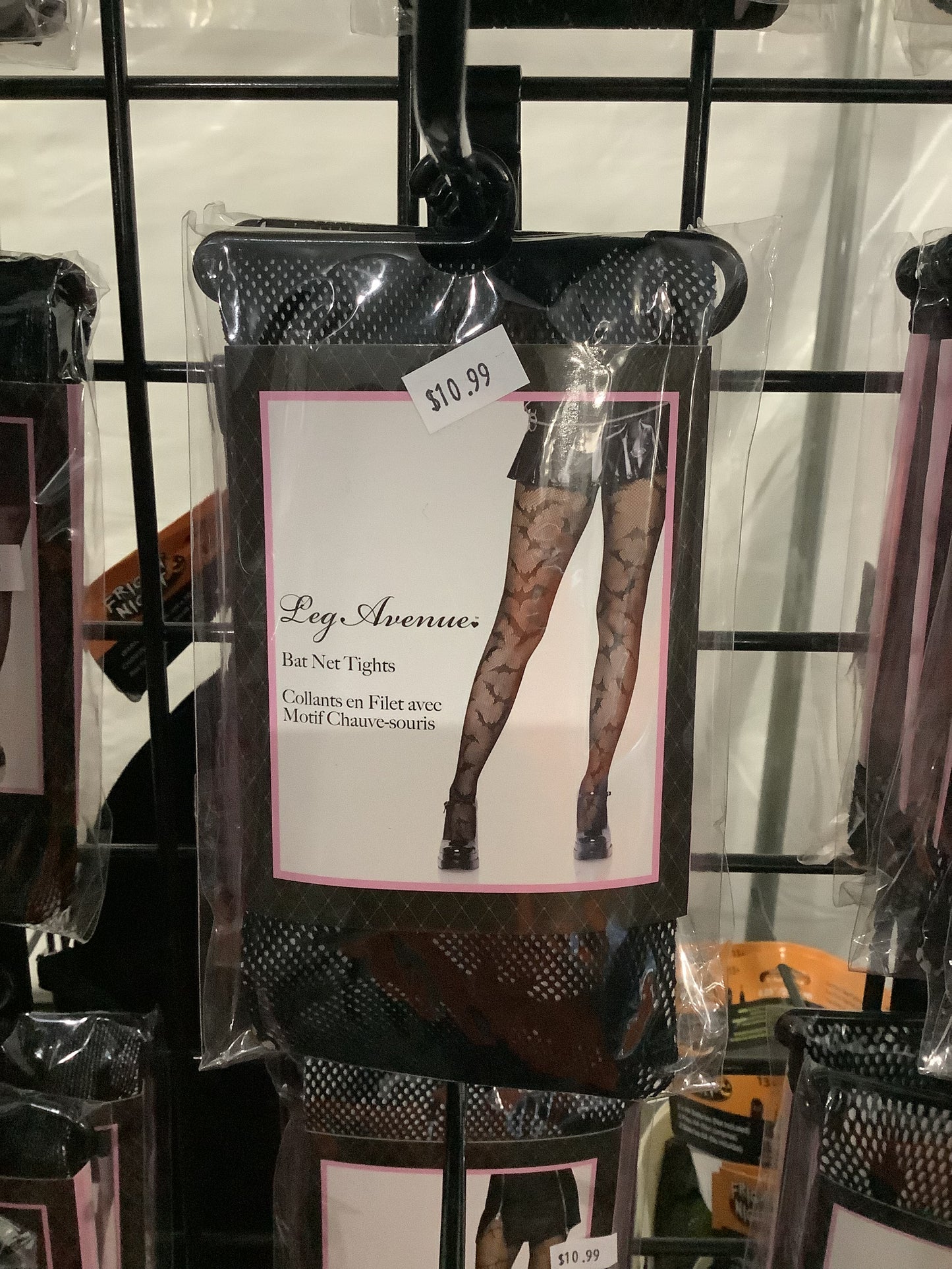 Bat Net Tights - Black - One Size