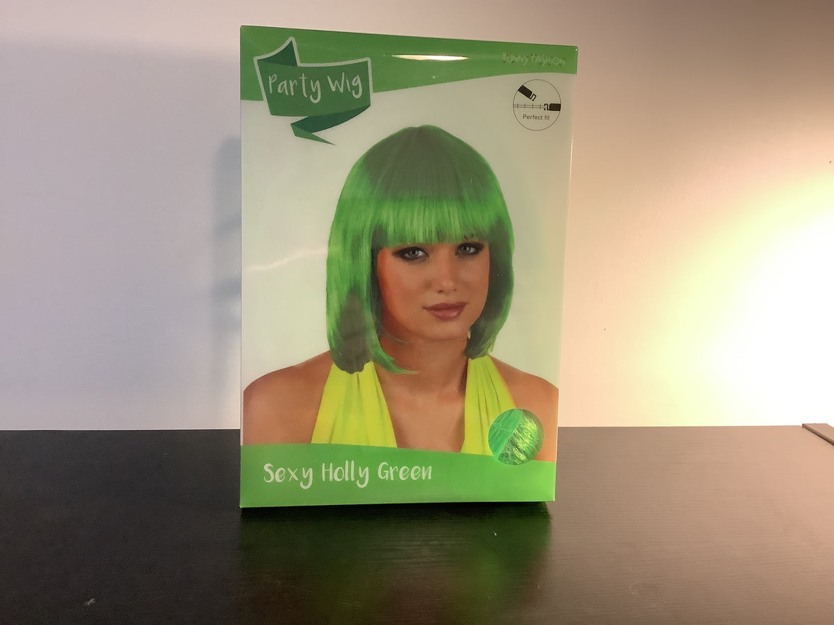 Party Wig - Sexy Holly Green