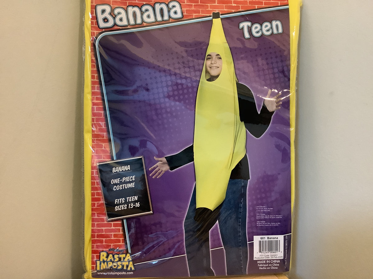 Banana One-Piece Costume - Teen (13-16)