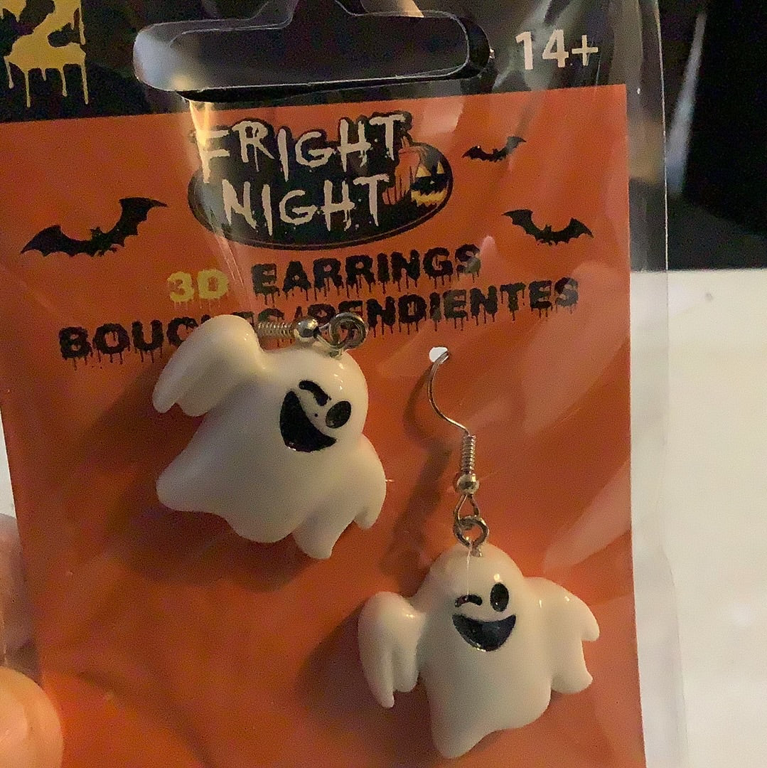 Fright NIGHT Earrings Ghosts