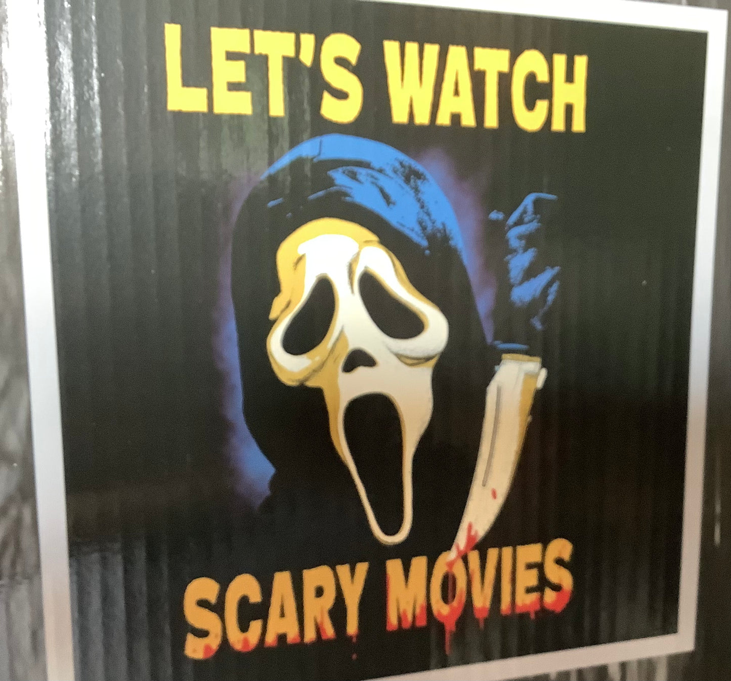Let’s Watch Scary Movies T-shirt - 2XL