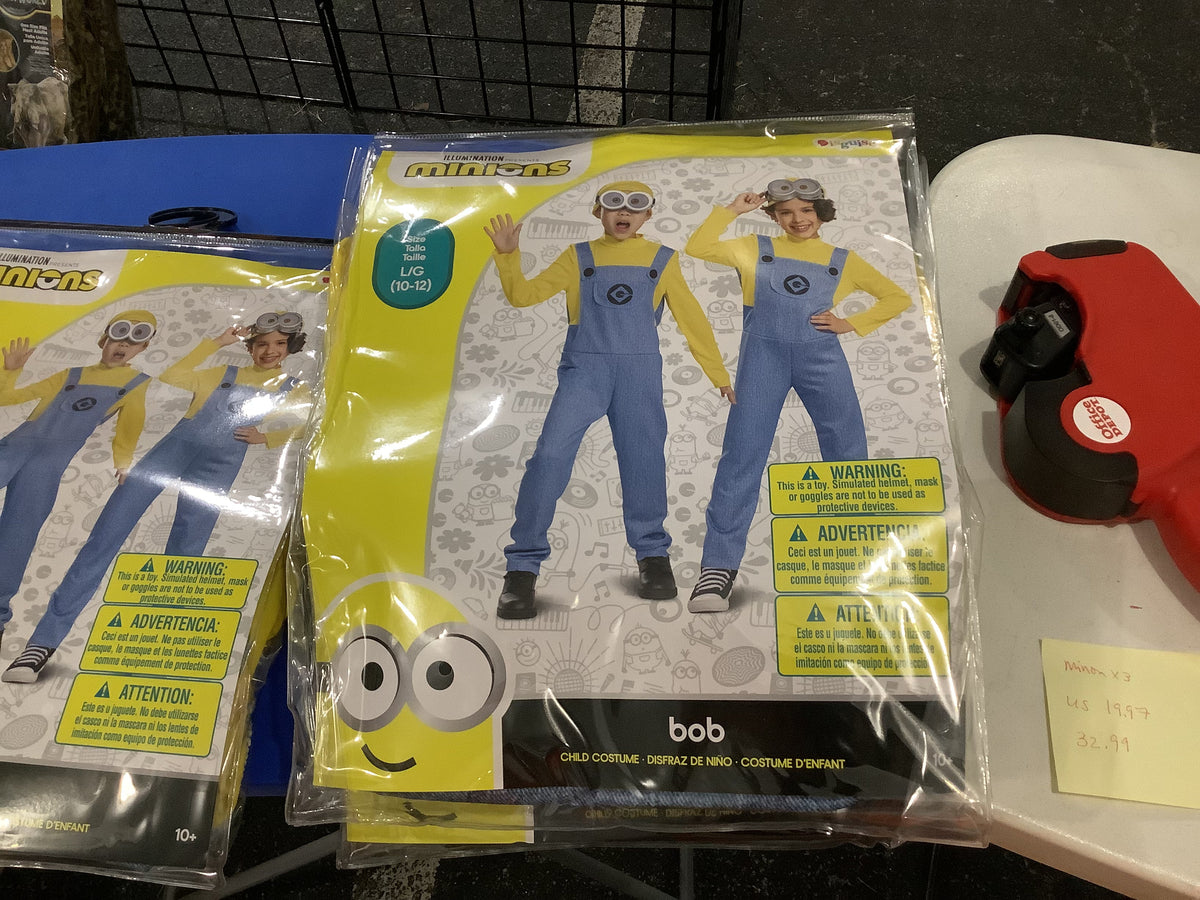 Minions - Bob - Toddler Medium (3-4T)