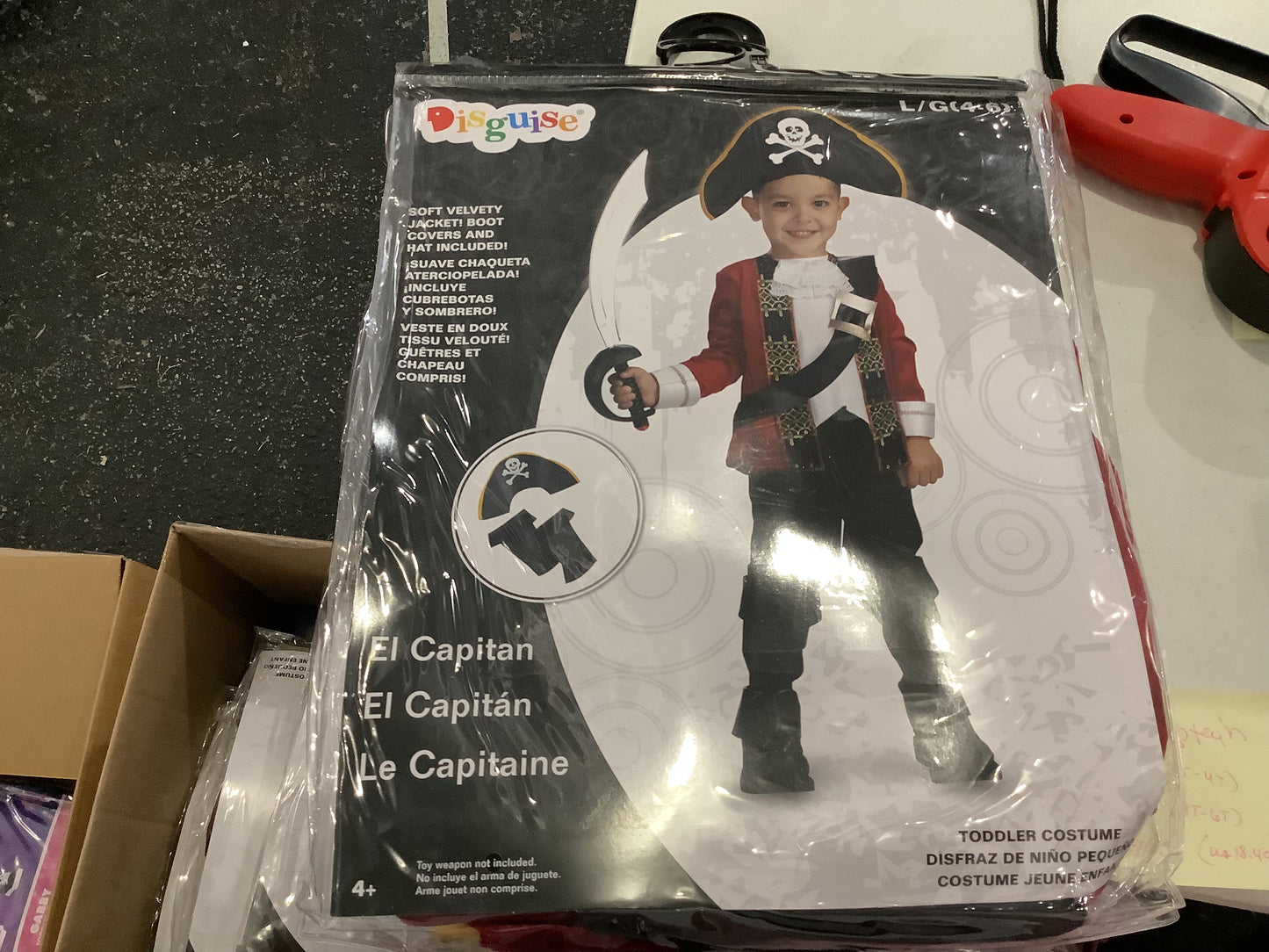 *El Capitan - Disguise - Toddler Large (4T-6T)