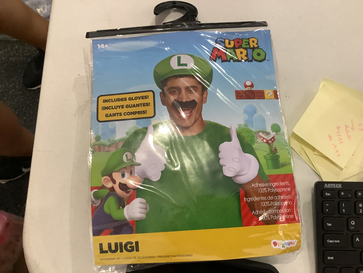 *Super Mario Accessory Kit - Luigi - Adult One Size