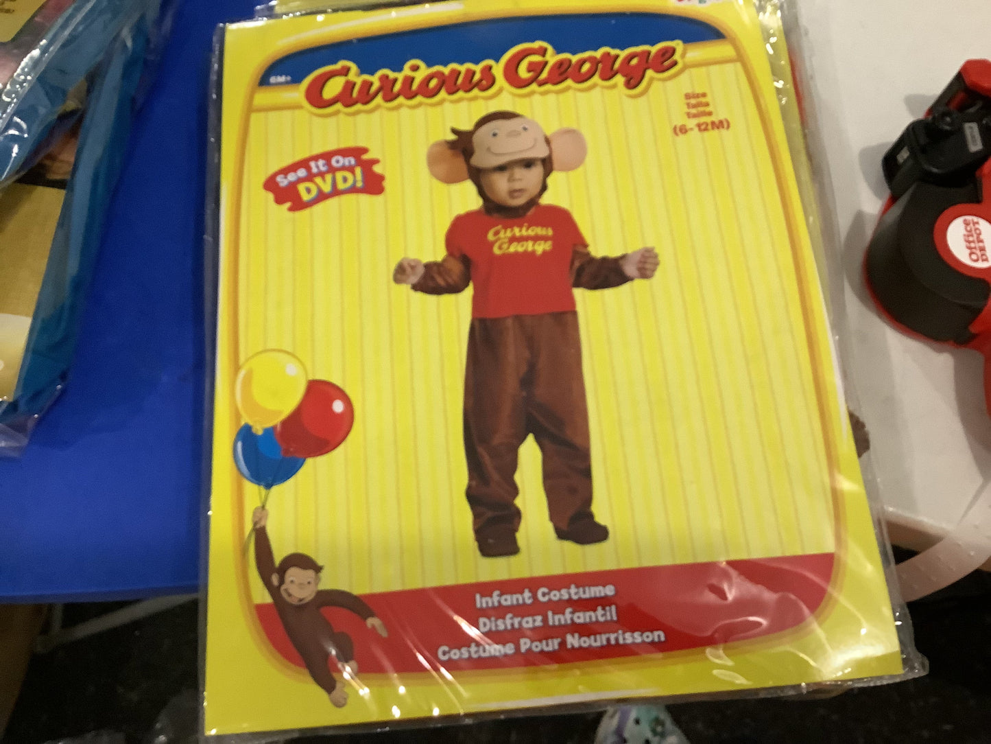*Curious George - Infant 12-18 mo