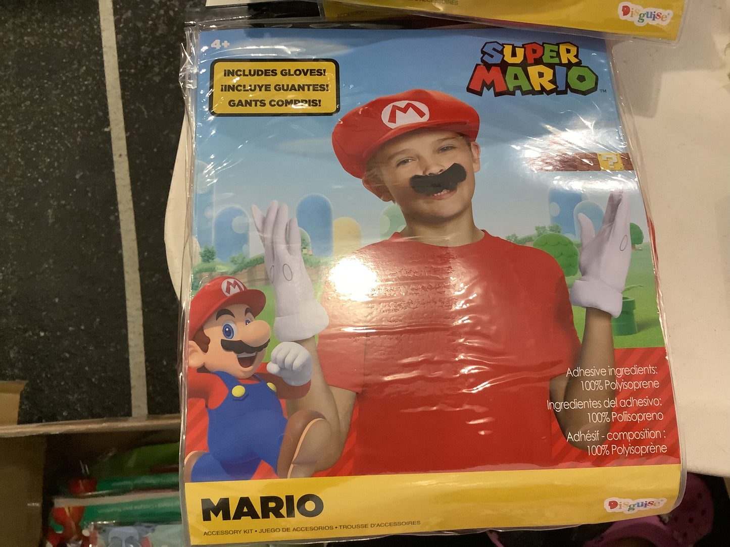 *Super Mario Accessory Kit - Mario - Child One Size