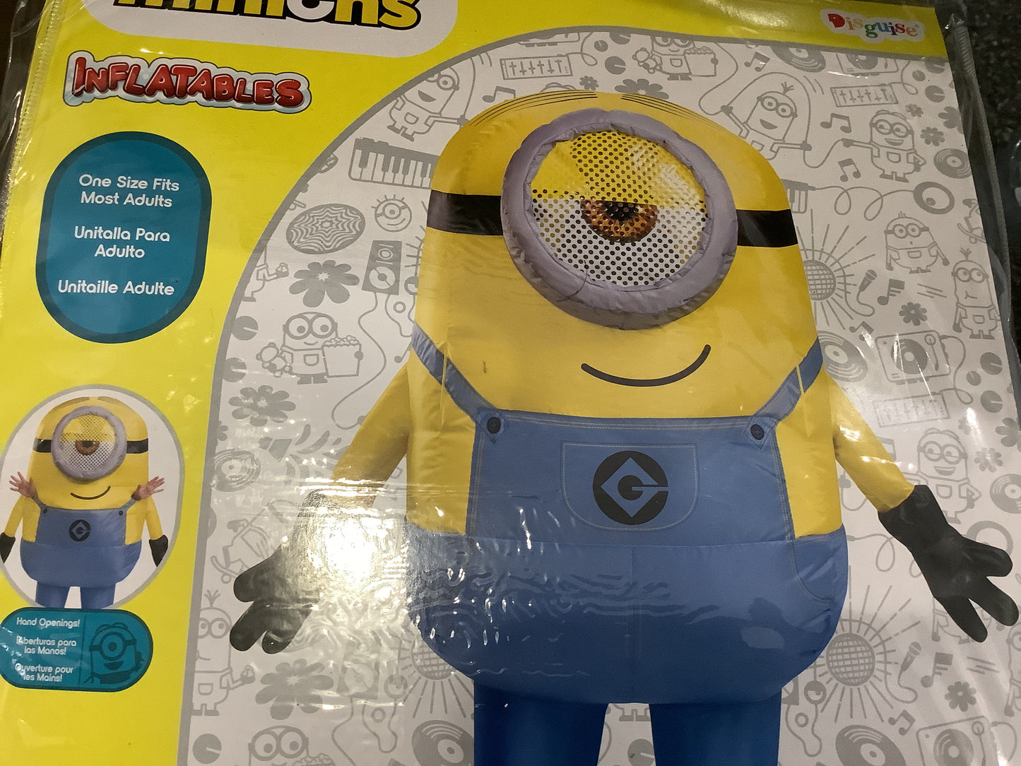Inflatable Minions - Stuart - Adult OS