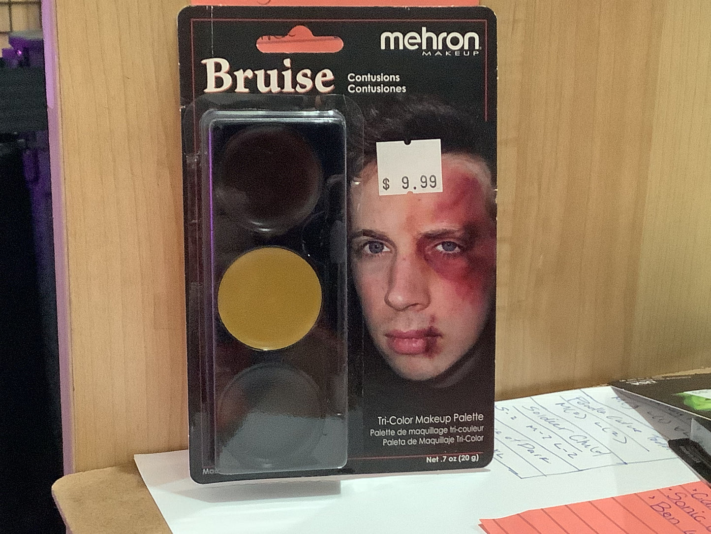 Bruise Tri-Color Makeup Palette - Mehron