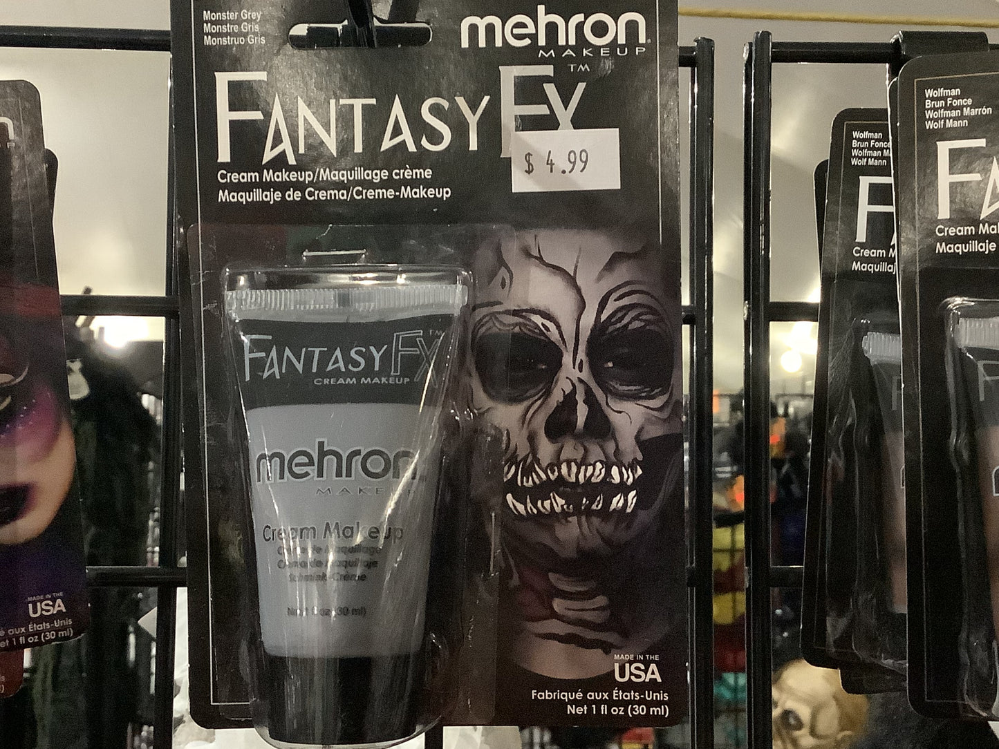 *Fantasy FX Cream Make-up 1oz - Monster Grey