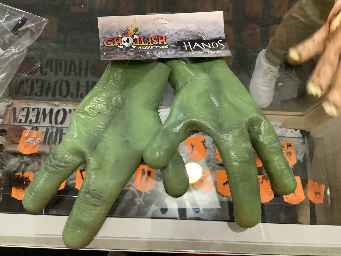 Green Alien Hands