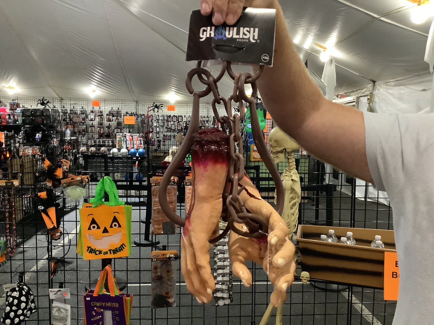 Severed Hanging Hands
