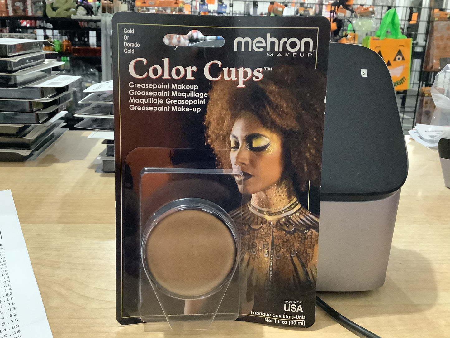 *Color Cups - Gold or Durado Gold - Mehron