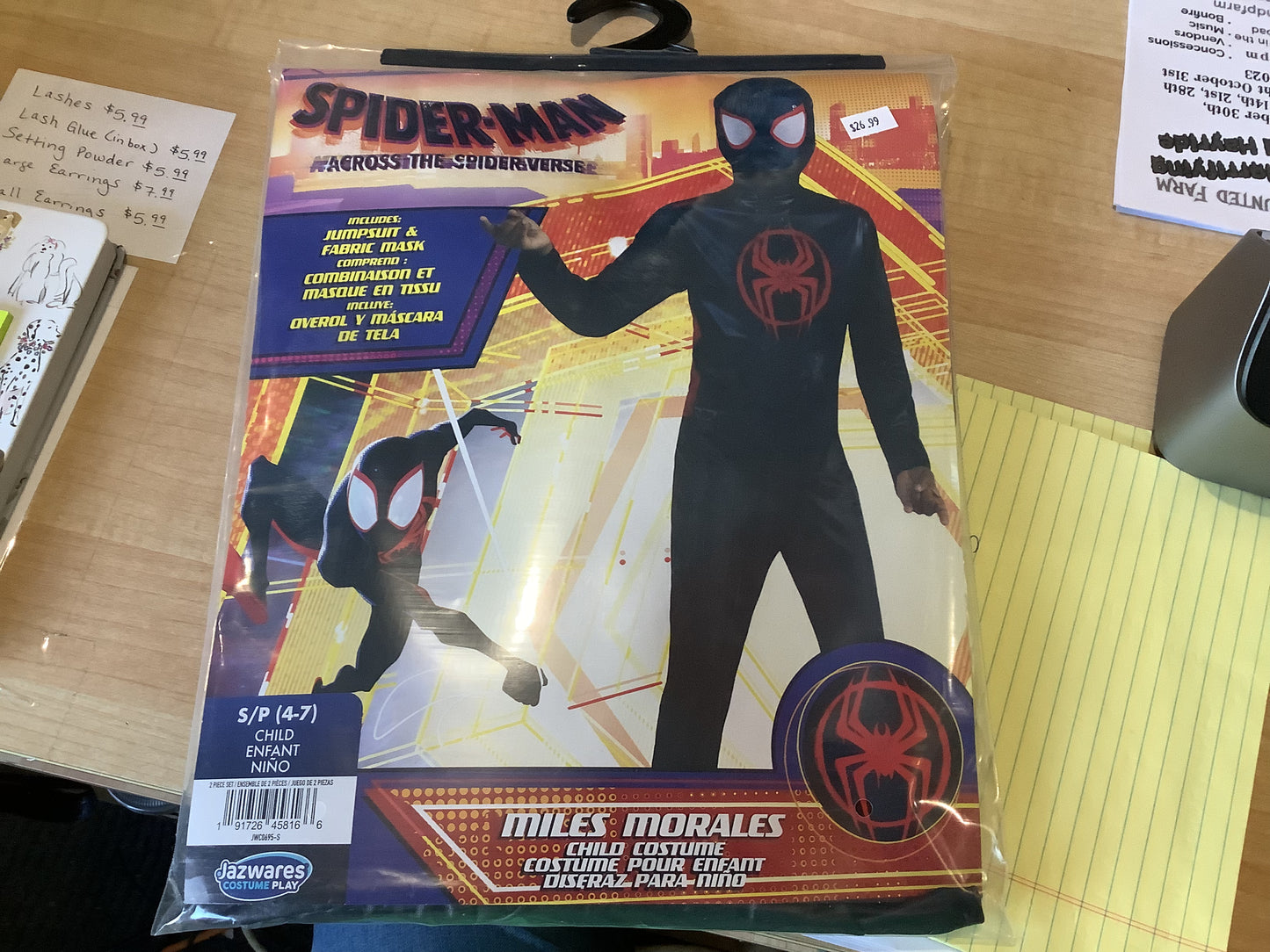Marvel - Spider Man - Miles Morales Child Small (6-7)